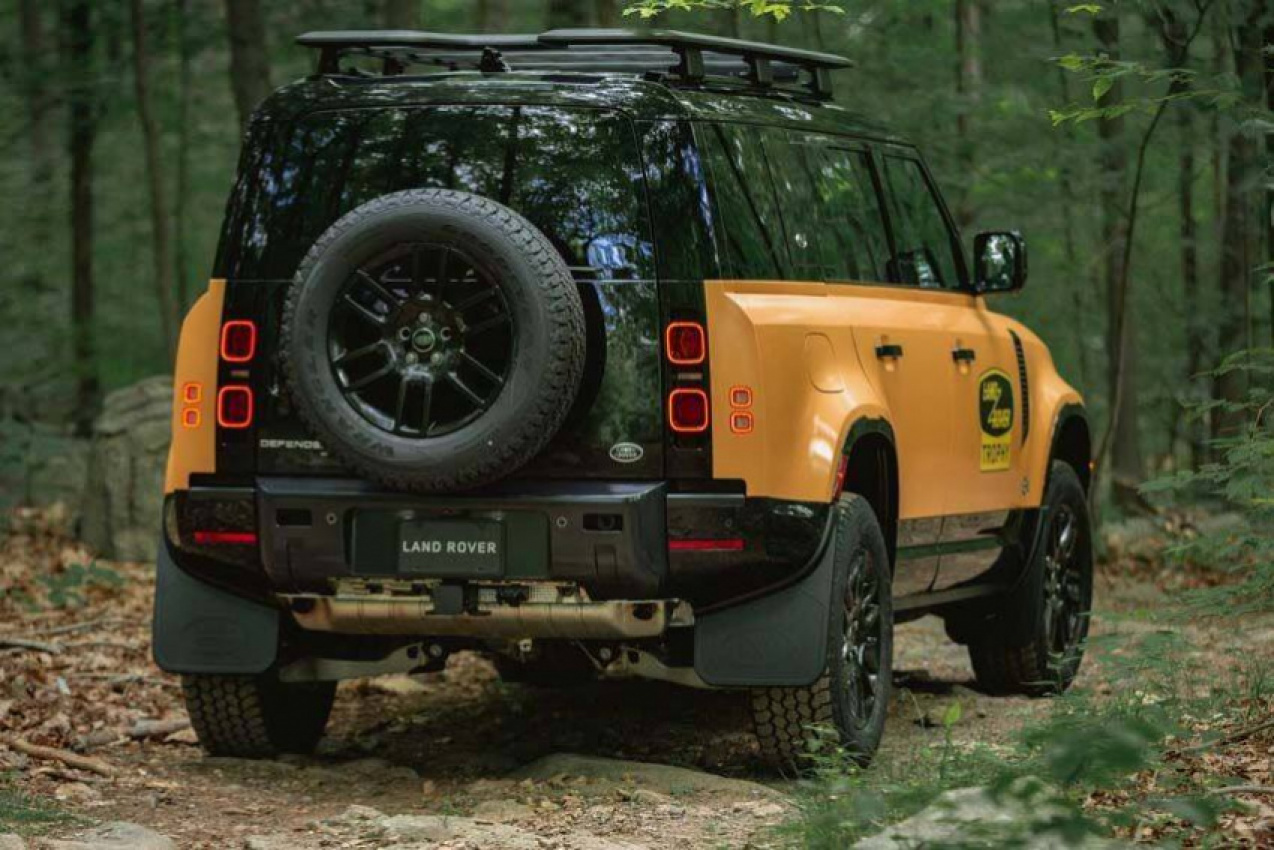 autos, cars, land rover, defender trophy edition, land rover defender, land rover defender trophy edition, land rover unveils limited-edition defender for the us