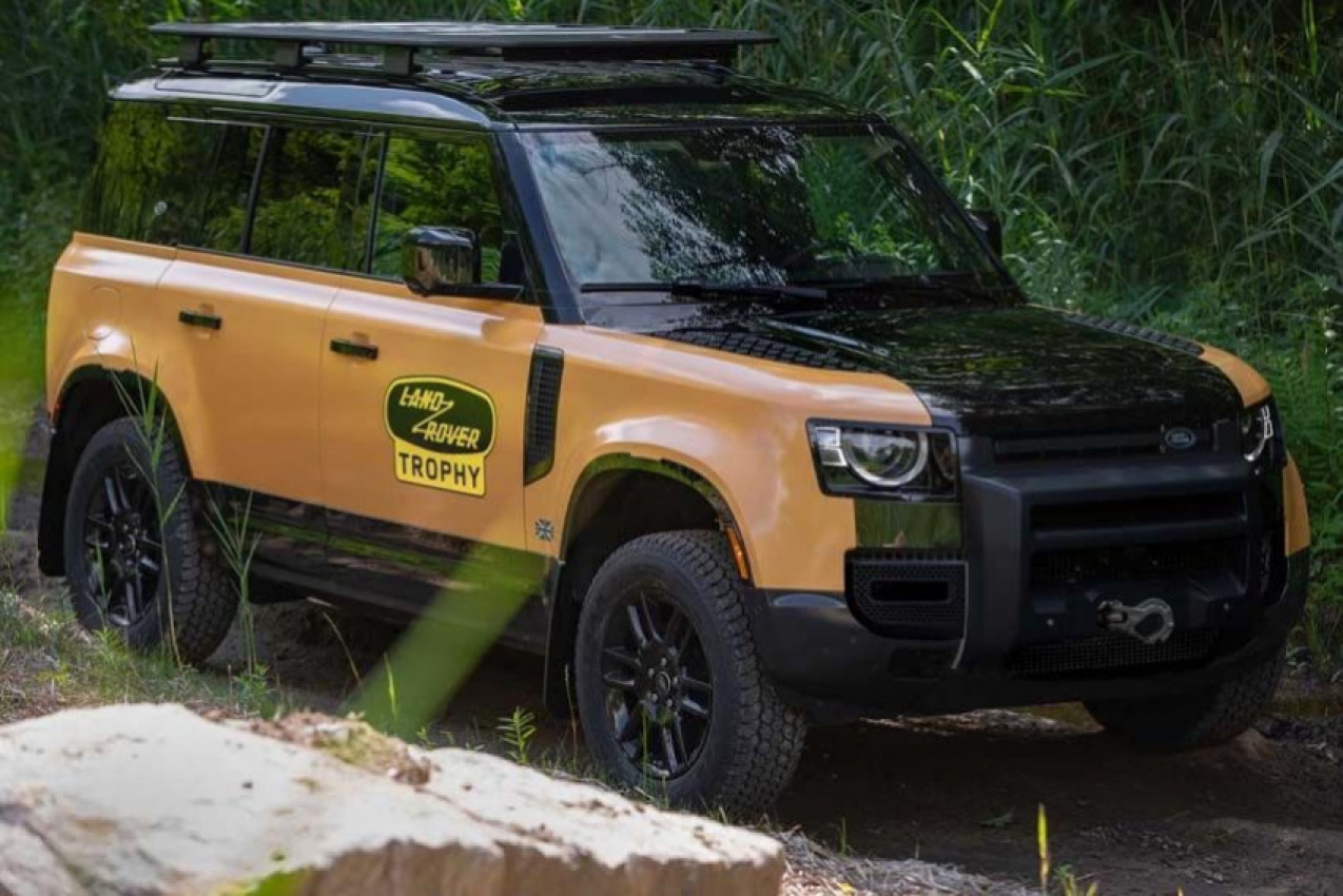 autos, cars, land rover, defender trophy edition, land rover defender, land rover defender trophy edition, land rover unveils limited-edition defender for the us