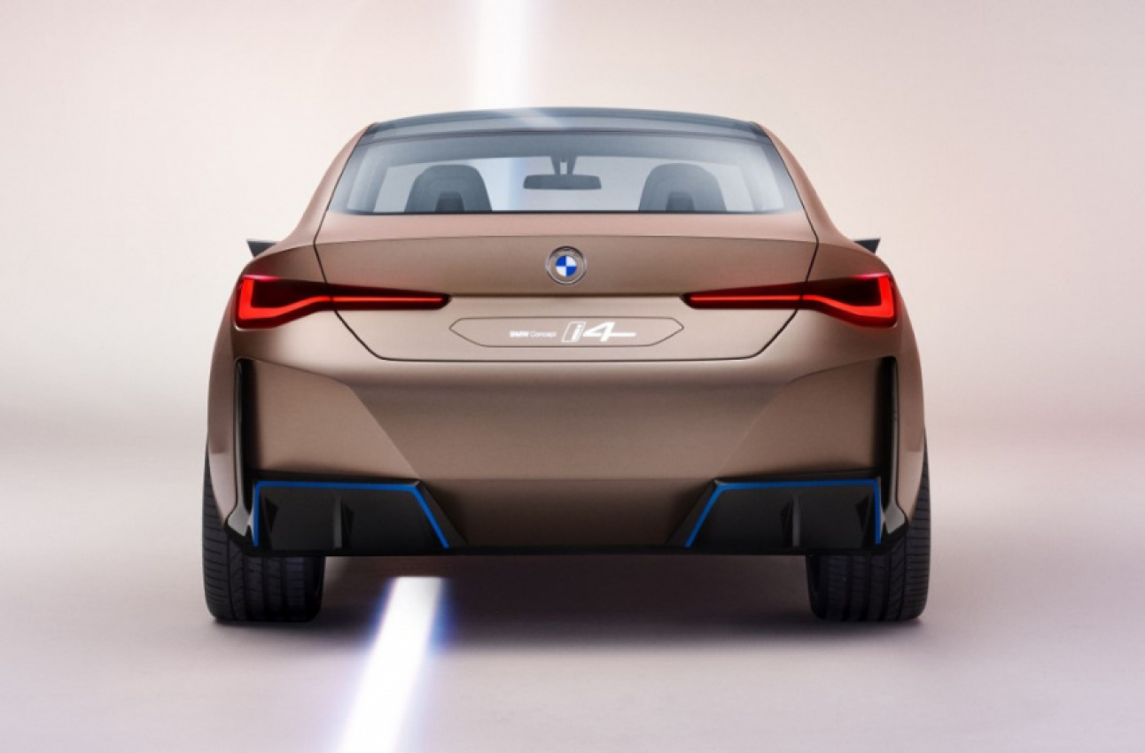 autos, bmw, cars, autos bmw, bmw concept i4 unveiled