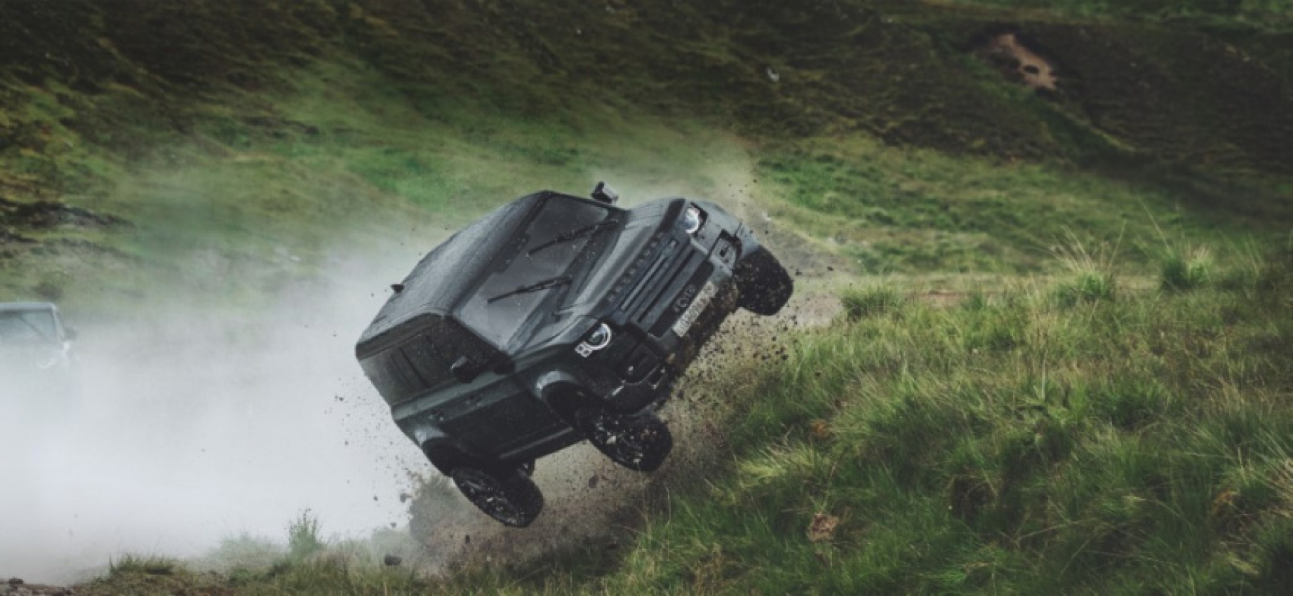 autos, cars, land rover, autos land rover, land rover defender, land rover defender flies into action in new bond film
