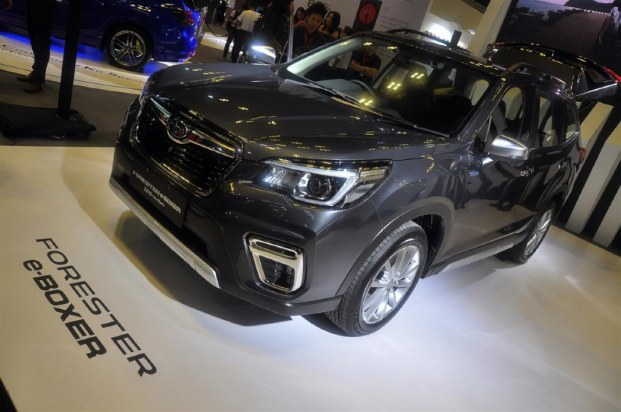 autos, cars, subaru, android, autos subaru, subaru forester, android, singapore motorshow 2020: subaru forester gt edition and e-boxer launched