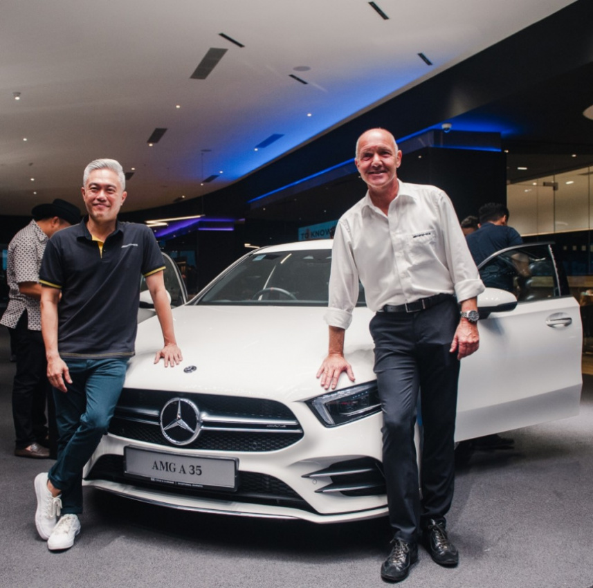 autos, cars, mercedes-benz, mg, autos mercedes-amg, mercedes, exclusive preview of mercedes-amg a35 sedan at cycle & carriage