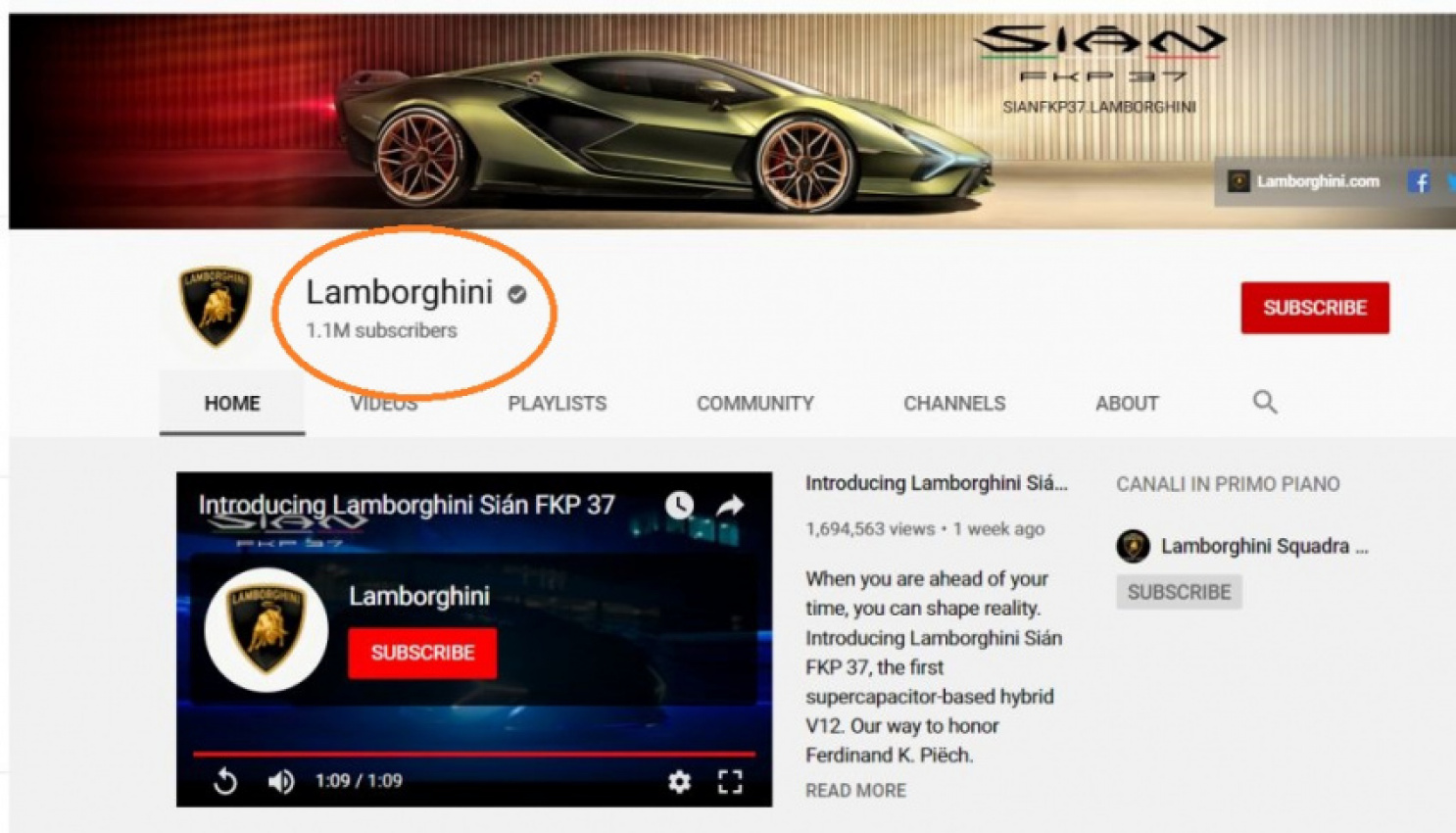 autos, cars, google, lamborghini, autos lamborghini, youtube, lamborghini earns youtube award for reaching 1 million followers