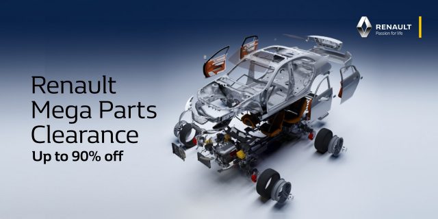 autos, cars, renault, renault offering up to 90% discount for spare parts