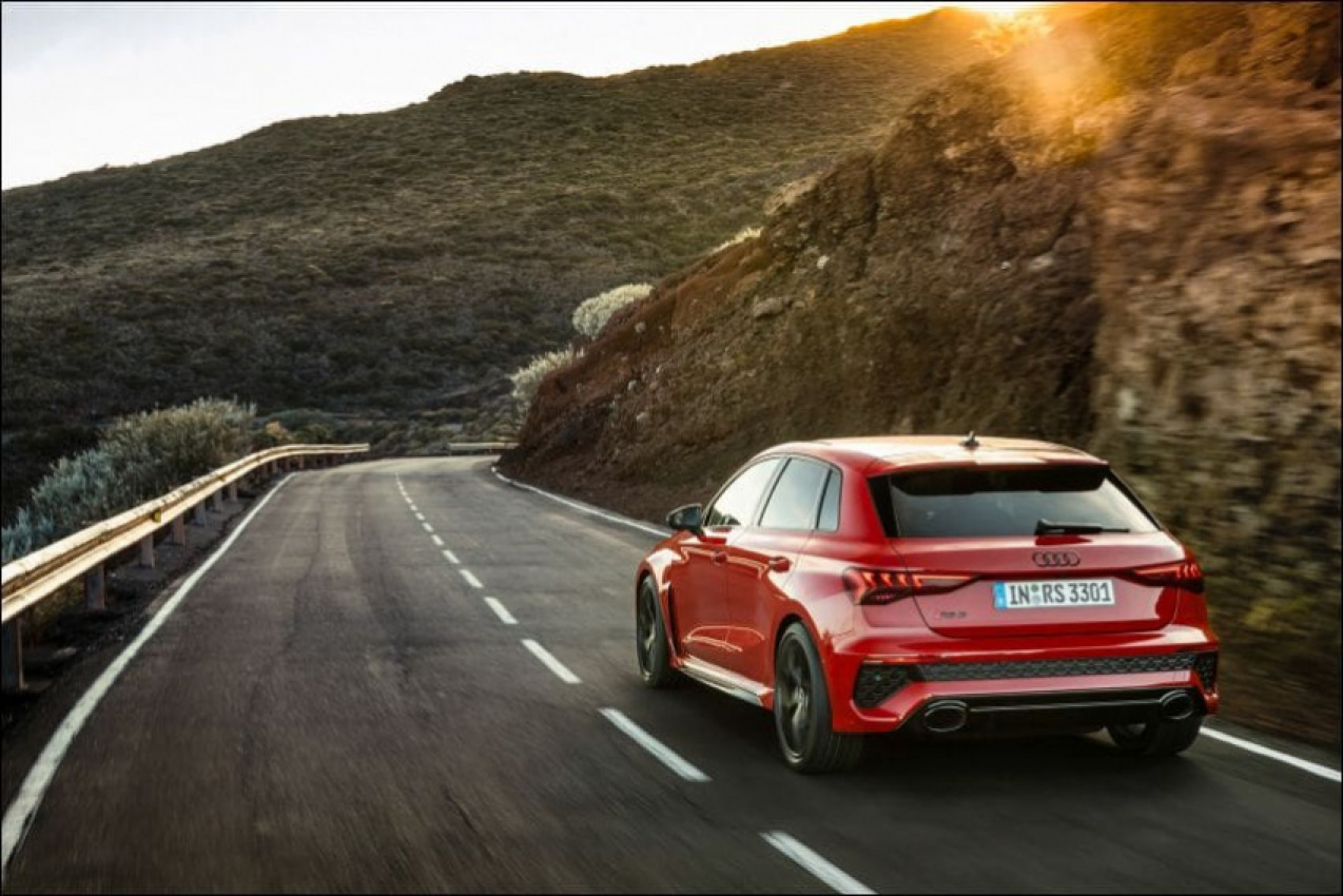 audi, autos, cars, audi rs3 performance version, audi rs3 sedan, audi rs3 sportback, audi completes its a3 lineup with two new offerings!