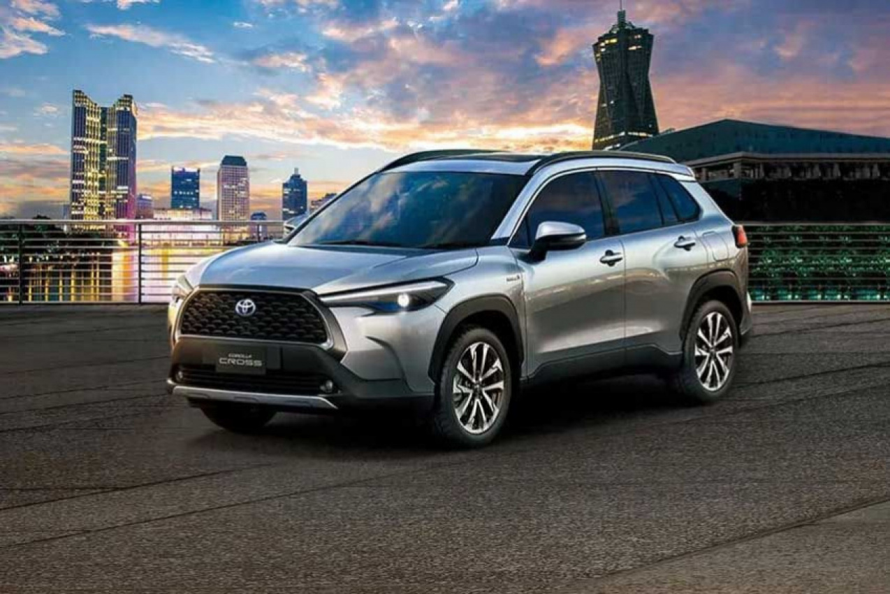 autos, cars, toyota, toyota corolla, toyota corolla cross, toyota corolla cross price, toyota corolla cross specs, toyota teased a new us bound crossover, debut set for june 2