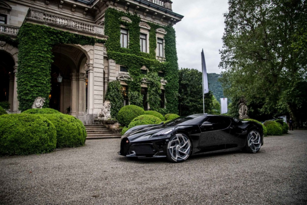 autos, bugatti, cars, autos bugatti, bugatti la voiture noire wins design award at villa d'este