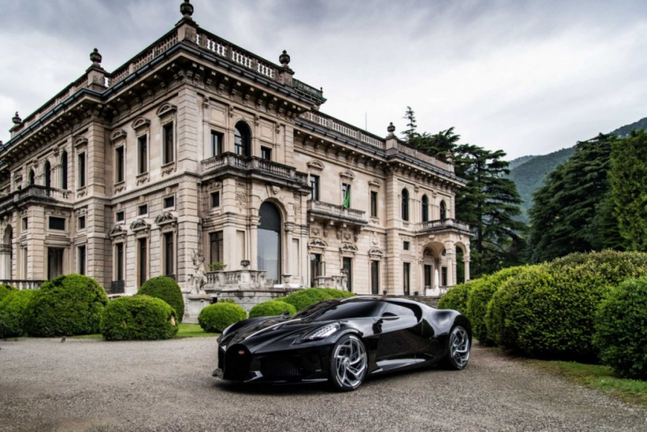 autos, bugatti, cars, autos bugatti, bugatti la voiture noire wins design award at villa d'este