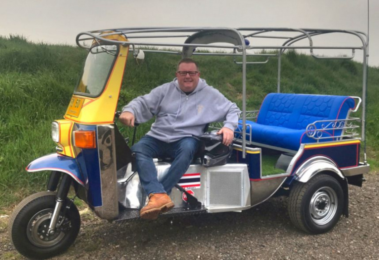 acer, autos, cars, autos news, three-wheel racer: man to attempt world speed record in ... a tuk tuk?