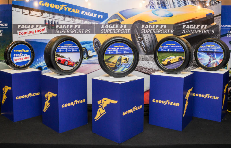autos, cars, eagle, sym, autos goodyear, goodyear launches new range of eagle f1 and asymetric tyres