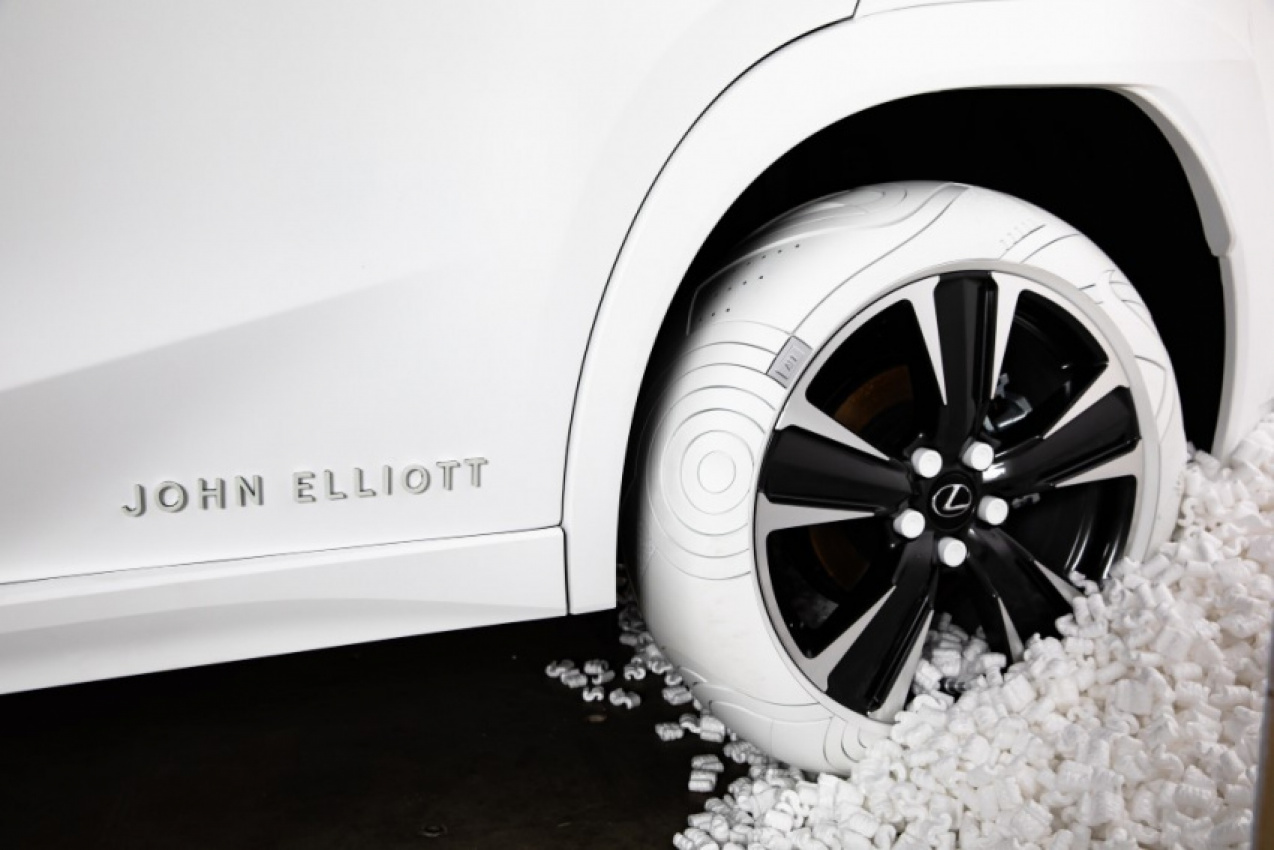 autos, cars, lexus, autos lexus, lexus ux partners with john elliott for bespoke tyres
