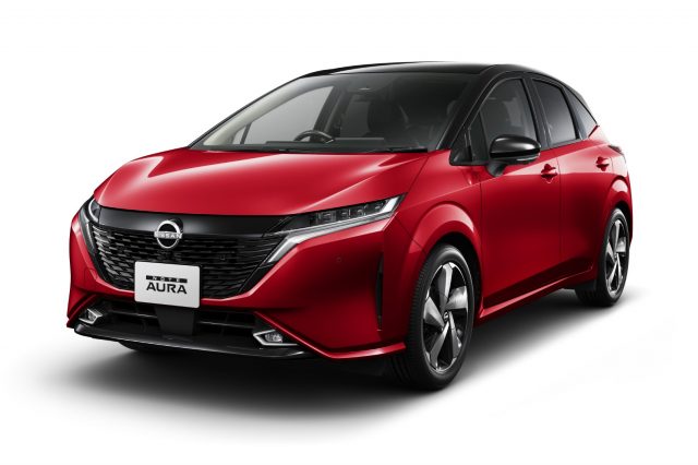 autos, cars, nissan, 2021 nissan note aura, all-new nissan note aura, nissan note aura, note aura, all-new nissan note aura launched in japan