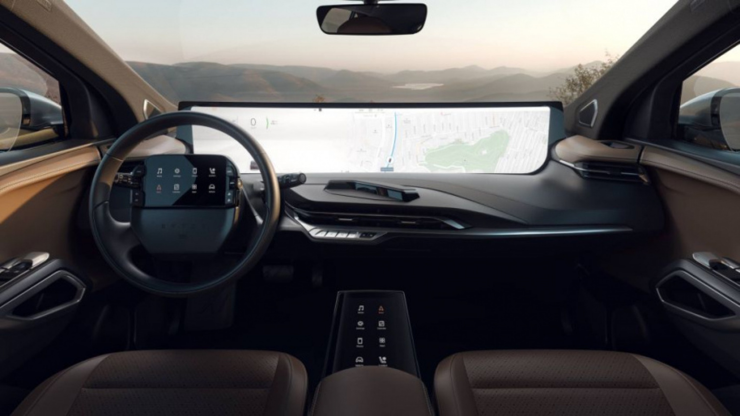 autos, byton, cars, amazon, amazon, ces 2019: byton reveals 'screen-tastic' m-byte electric suv