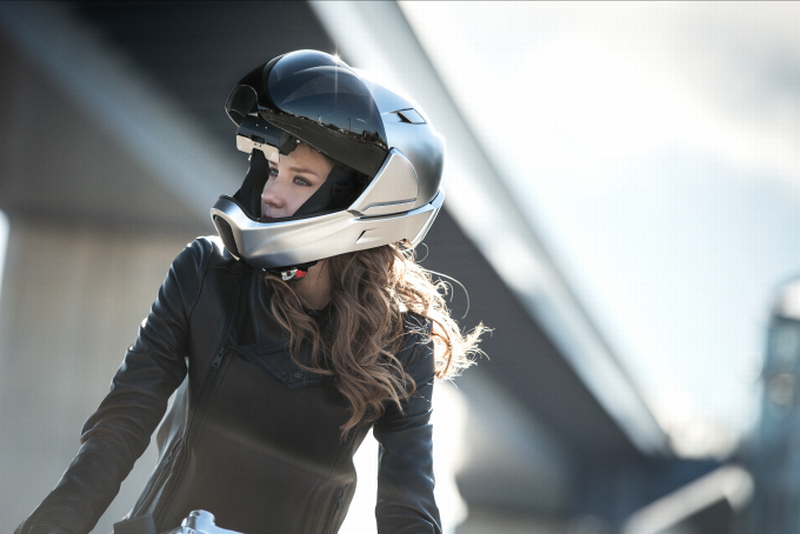 autos, cars, smart, autos news, japanese startup invents smart motorcycle helmet with 360-degree vision