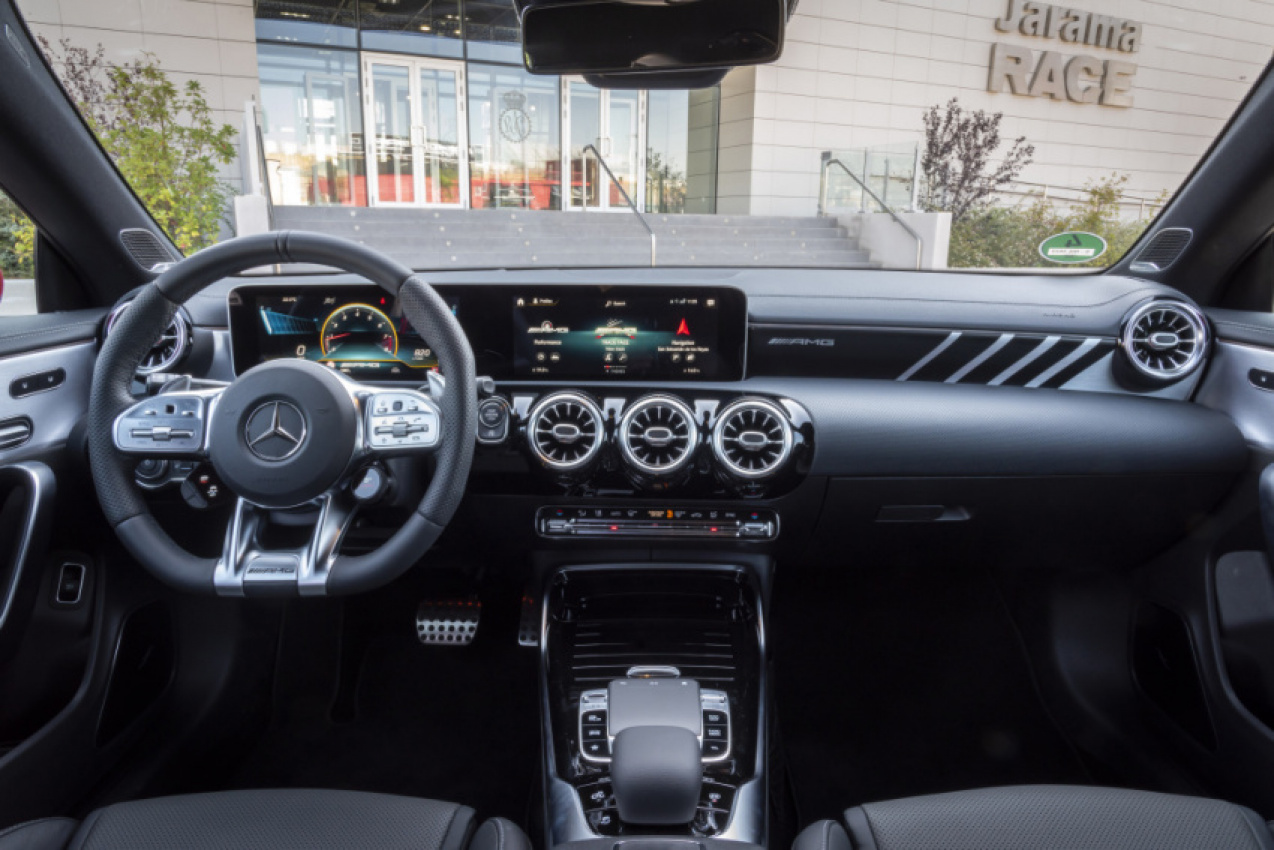 autos, cars, mercedes-benz, mg, autos mercedes-amg, mercedes, mercedes-amg steps up a 45 and cla 45 sportiness