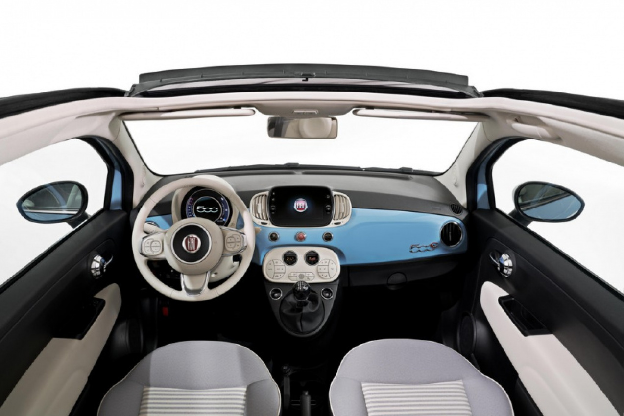 autos, cars, fiat, android, autos fiat 500, android, fiat celebrates 60th anniversary of 500 jolly spiaggina