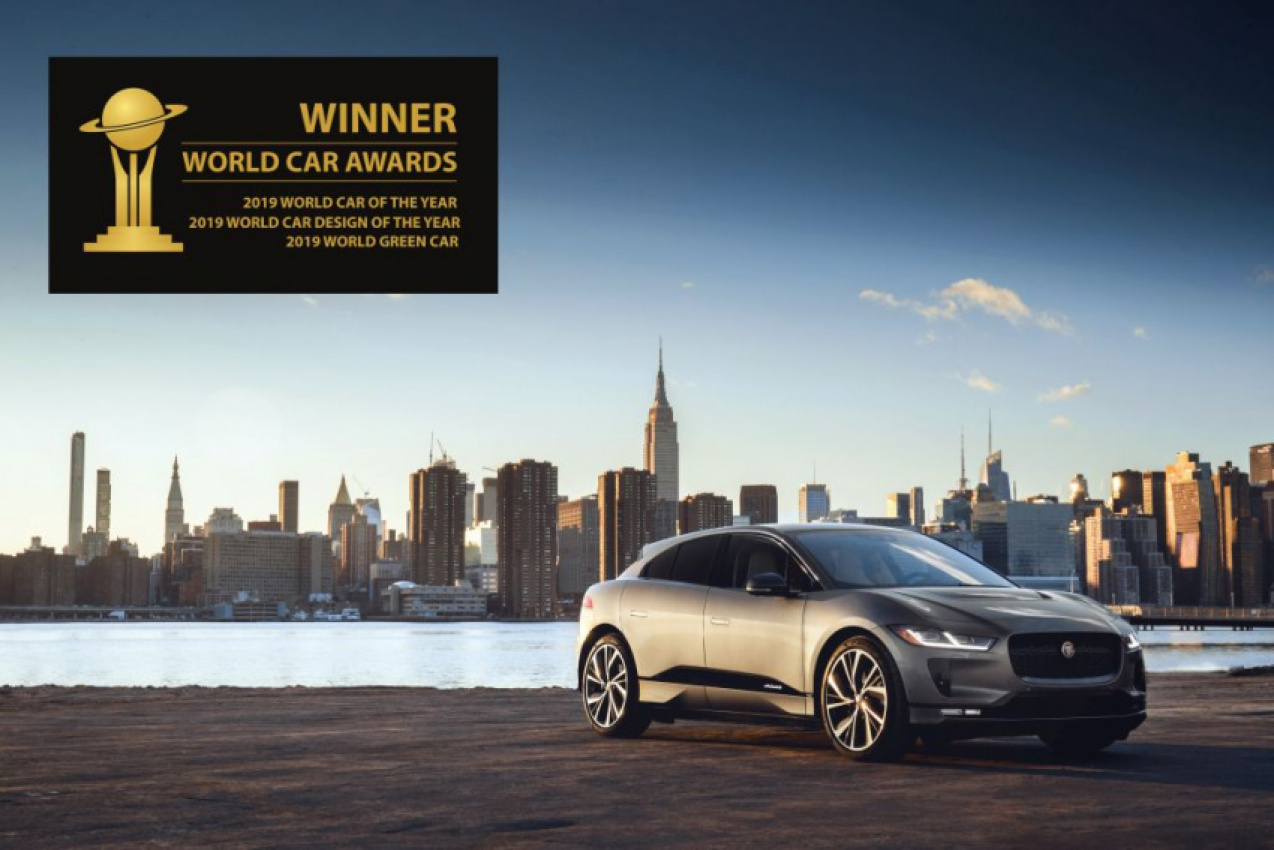 autos, cars, jaguar, autos jaguar, world car awards: jaguar i-pace takes car of the year in new york