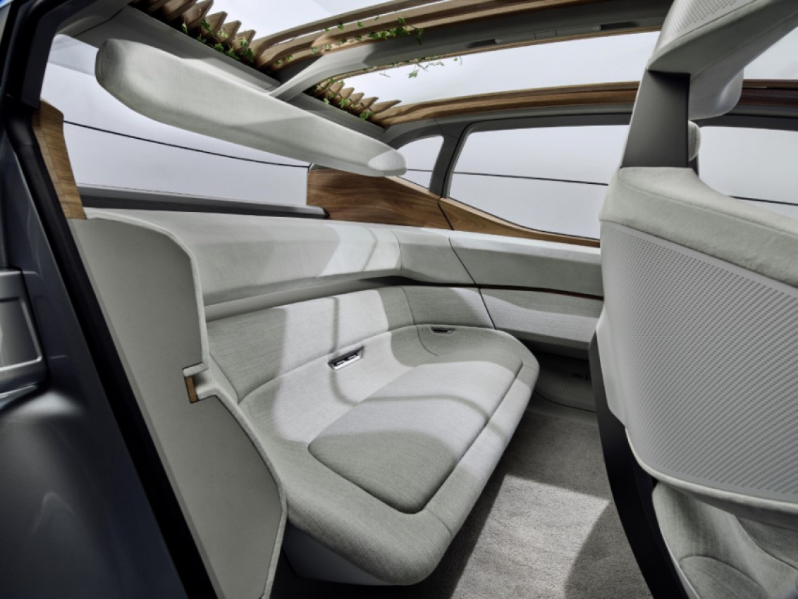 autos, cars, autos audi, return of the bench seat: concept evs show space big enough for sofas