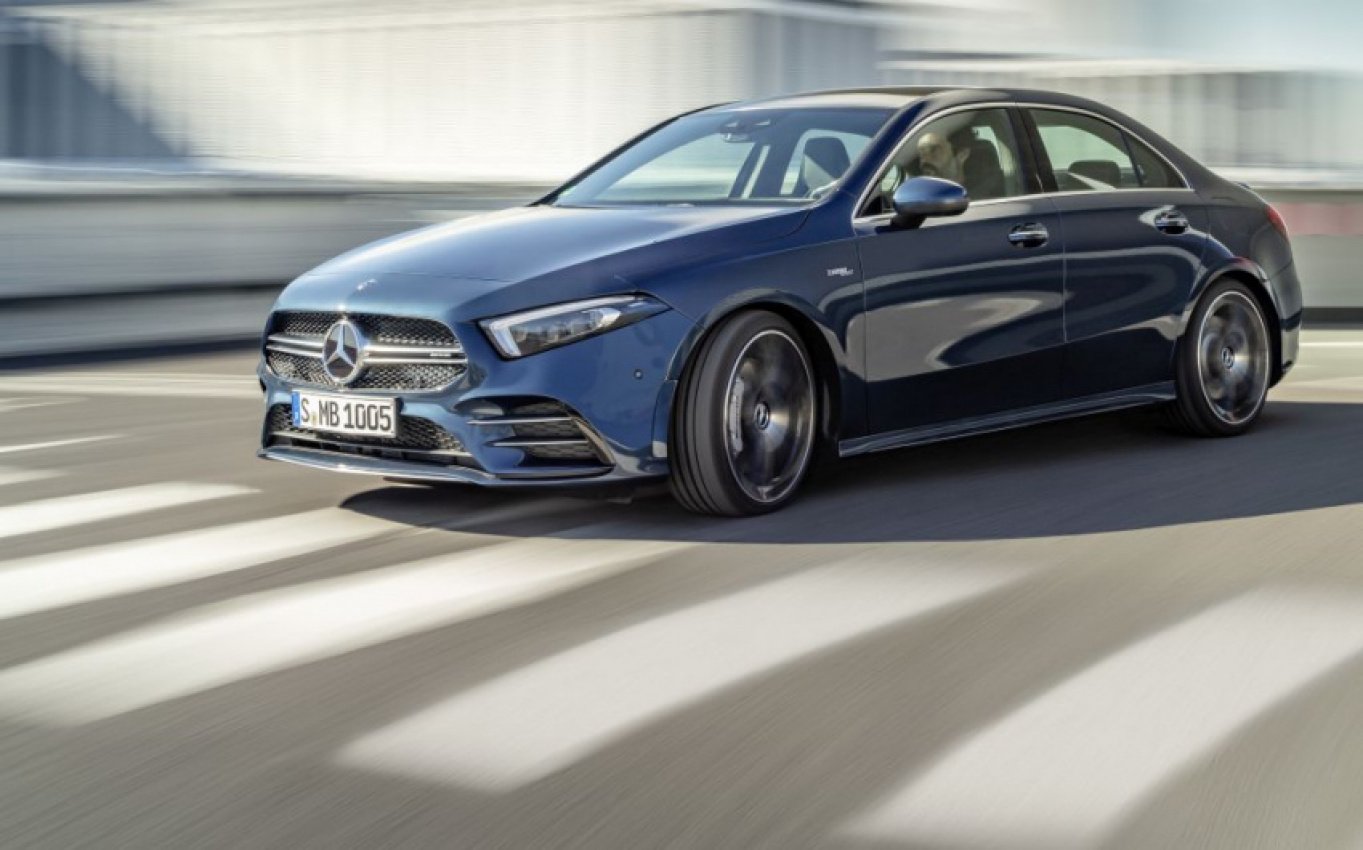 autos, cars, mercedes-benz, mg, autos mercedes-amg, mercedes, from hot hatch to hot sedan:  the compact mercedes-amg a 35 4matic