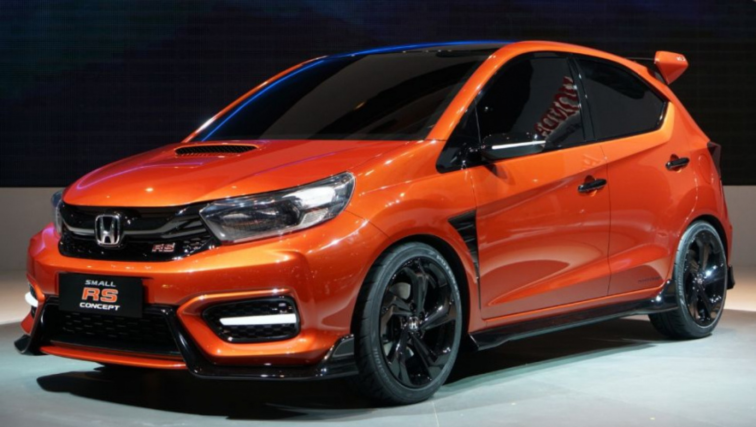 autos, cars, honda, android, autos honda brio, android, honda shows off sporty small rs concept in jakarta
