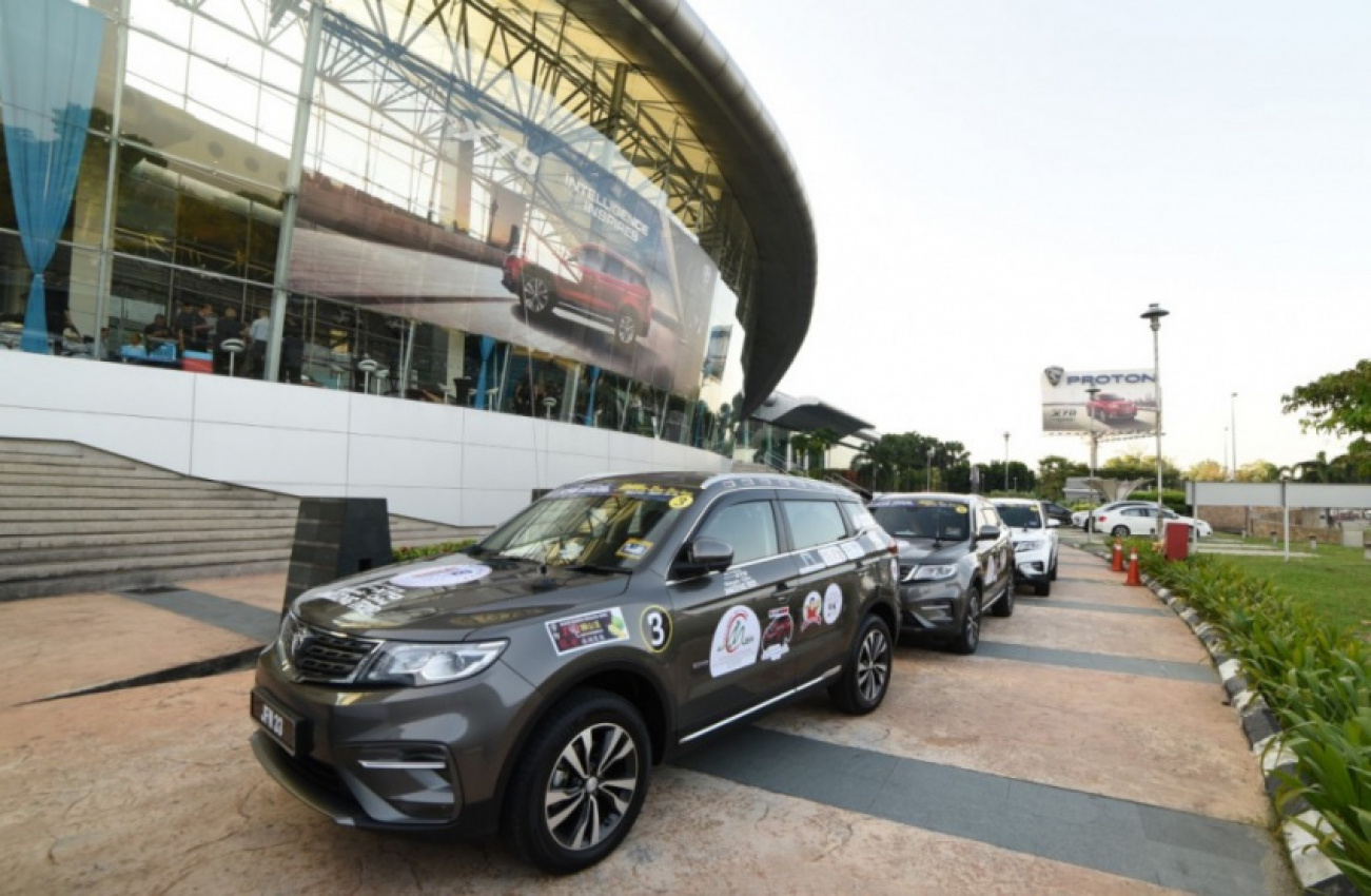 autos, cars, autos proton, proton x70 owners drive to china