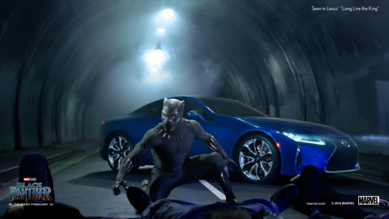 autos, cars, lexus, autos lexus, lexus reveals extended version of black panther commercial