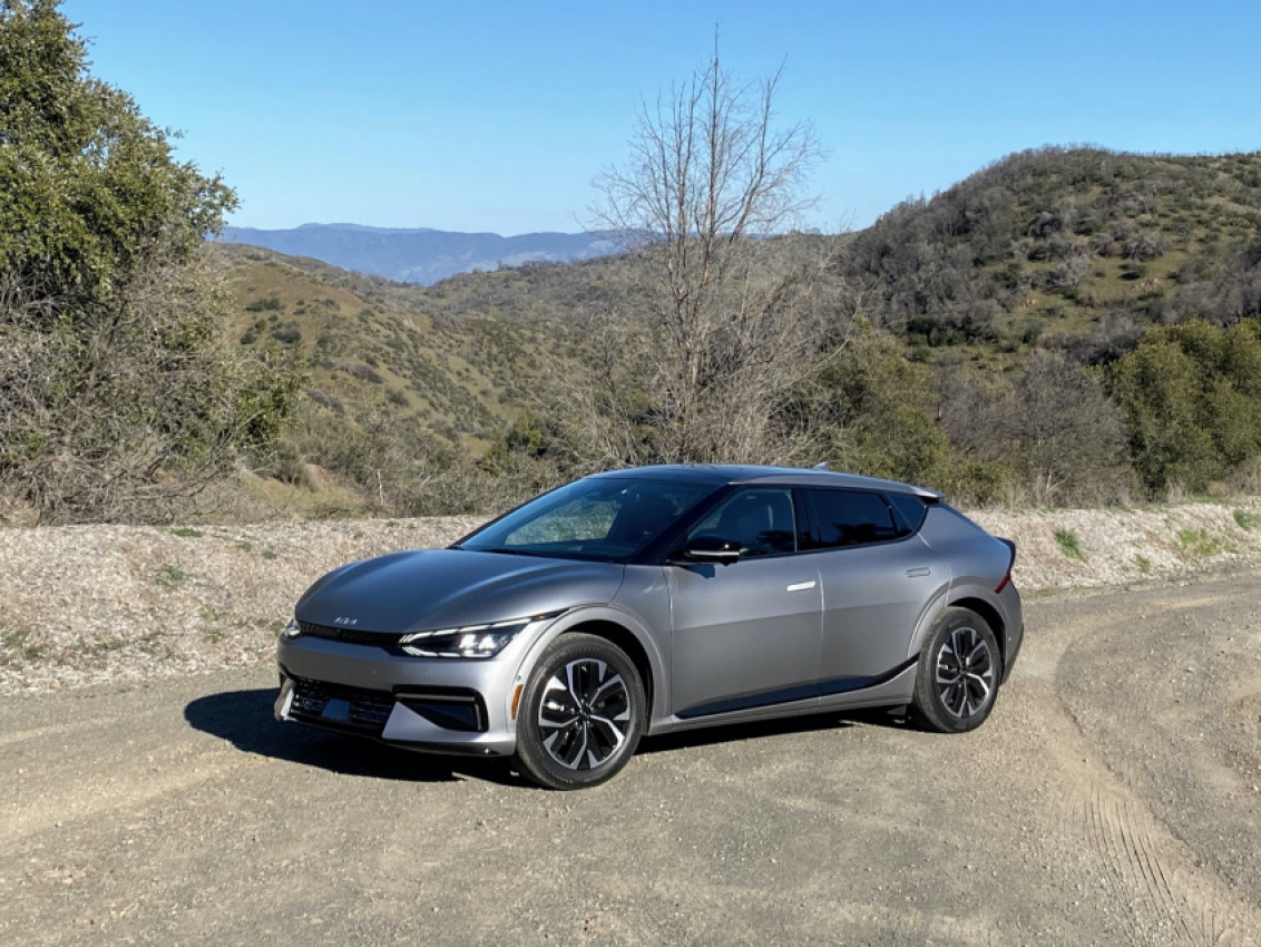 autos, cars, kia, reviews, electric cars, first drives, kia ev6 news, kia news, first drive review: 2022 kia ev6 electric car is a hoot, and it hits reset for the brand