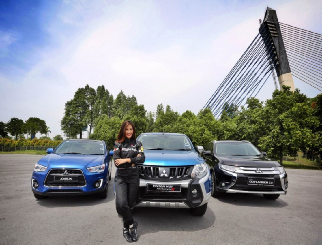 autos, cars, mitsubishi, autos mitsubishi, leona chin is mitsubishi's official brand ambassador