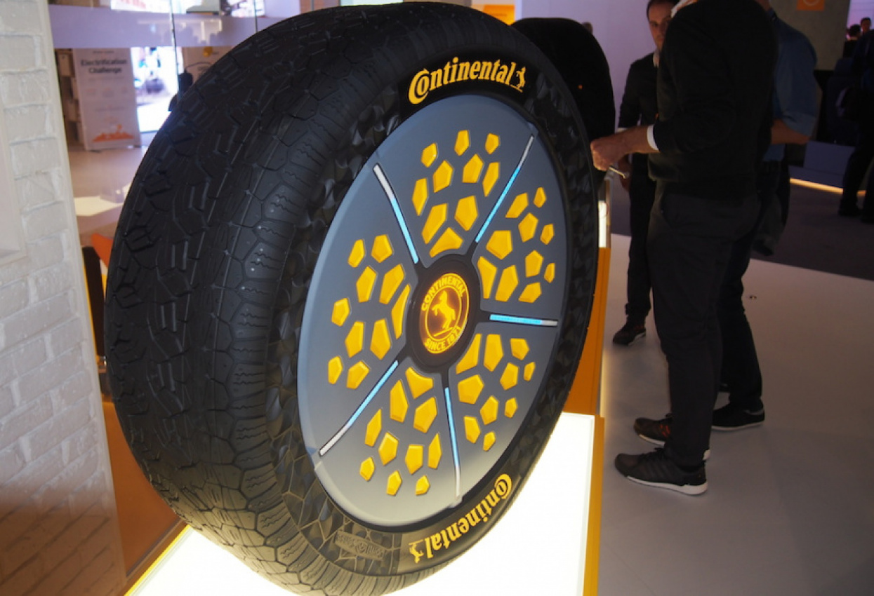 autos, cars, smart, autos news, continental shows off smart tyre tech for driverless and electrified cars