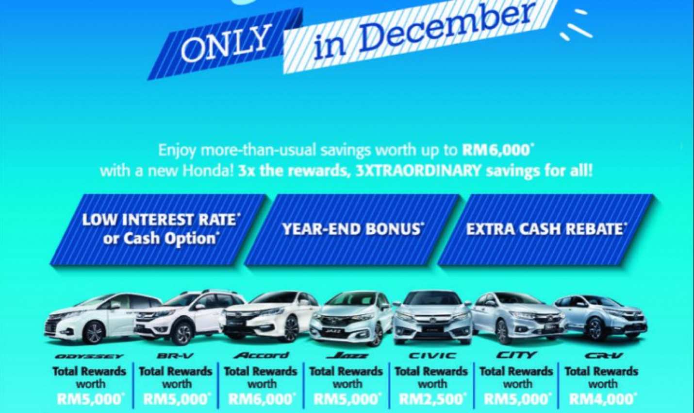 autos, cars, honda, autos honda, honda malaysia's 3xtraordinary savings campaign
