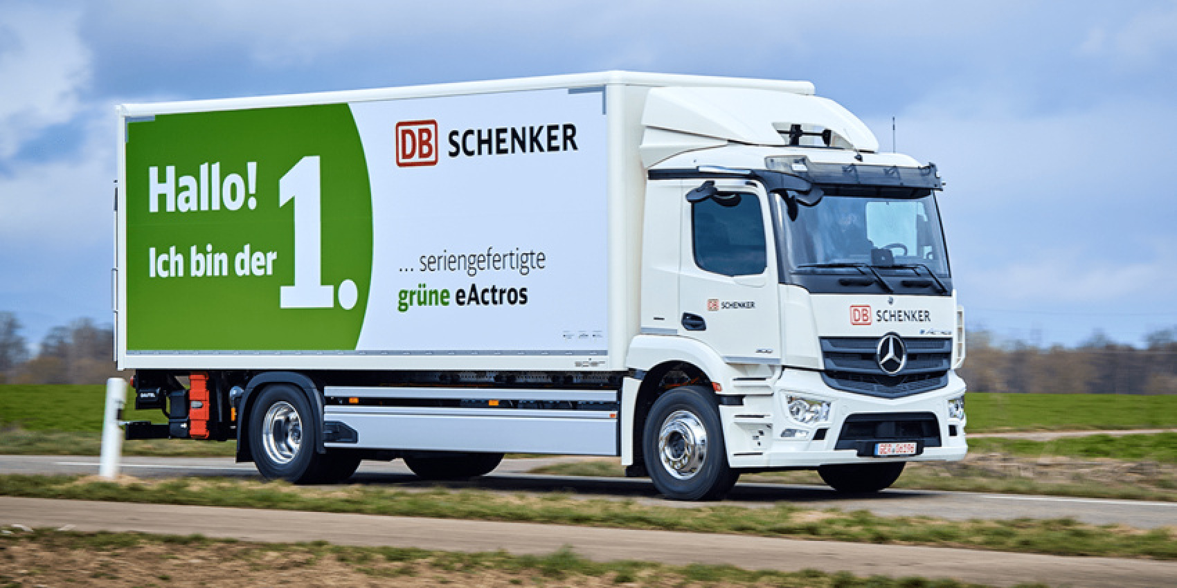 autos, cars, electric vehicle, fleets, dachser, daimler truck, db schenker, eactros, electric trucks, europe, germany, daimler eactros delivered to db schenker and dachser