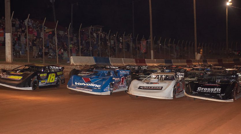 all dirt late models, autos, cars, rock gault memorial on deck for woo late models