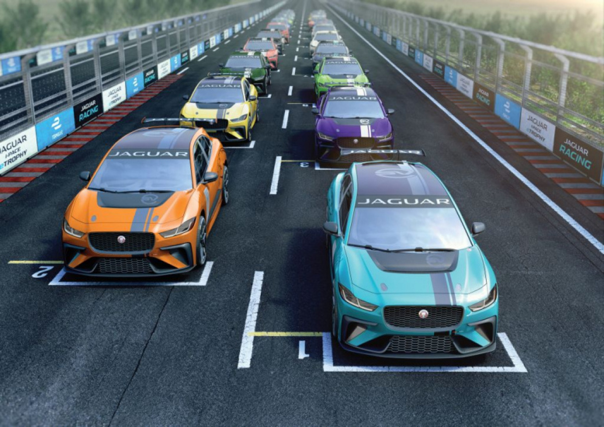 autos, cars, jaguar, autos jaguar i-pace etrophy, formula e founder/ceo gets to introduce jaguar i-pace etrophy race car