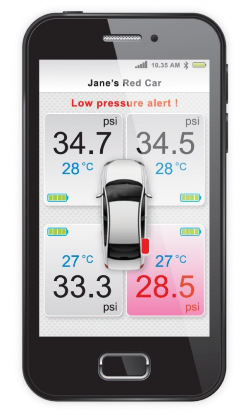 autos, cars, smart, android, autos perodua, android, perodua gearup smart bluetooth tpms: check tyre pressure via mobile app
