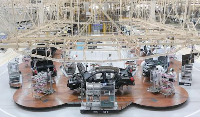 autos, cars, honda, autos honda, honda improves production workflow with arc line