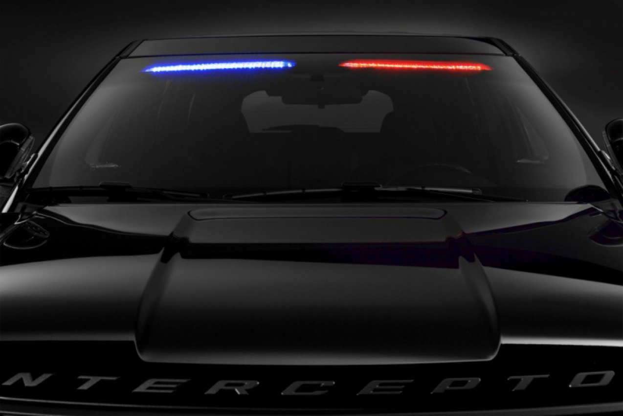 autos, cars, ford, autos ford, ford police interceptor utility gets stealthy light bar
