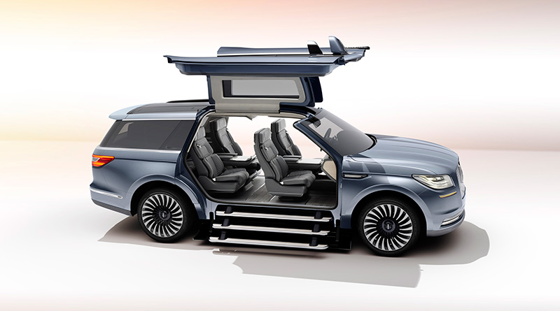 autos, cars, lincoln, autos news motor show, 2016 new york auto show: lincoln unveils huge luxury navigator suv concept