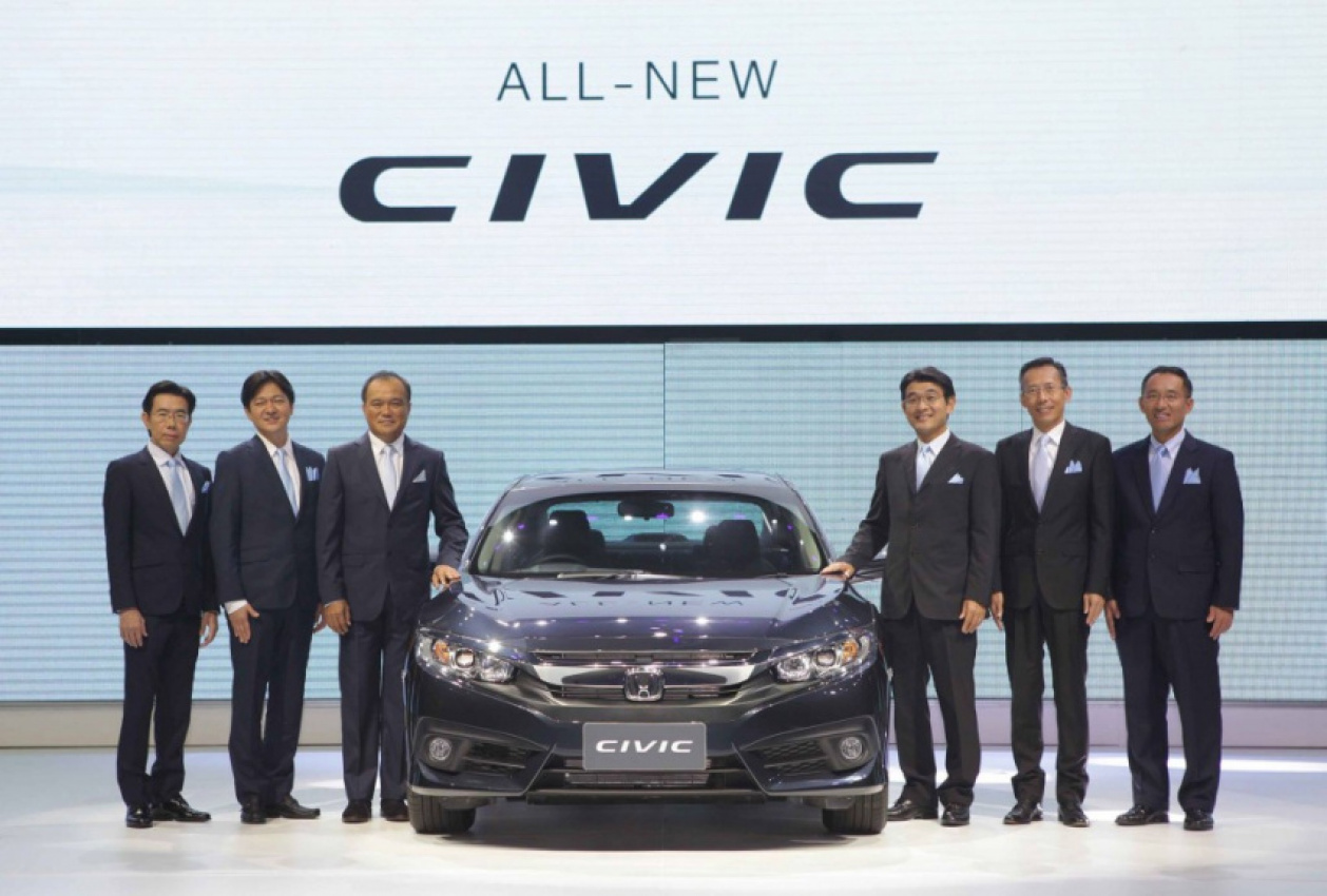 autos, cars, honda, autos honda civic, autos sedan, honda civic, thailand gets all-new honda civic