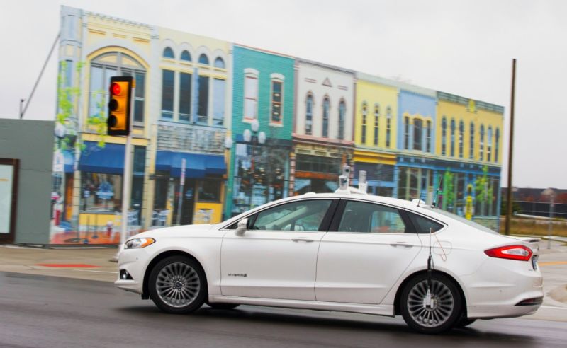 autos, cars, ford, autonomous cars, mcity, ford is first to test an autonomous vehicle at mcity