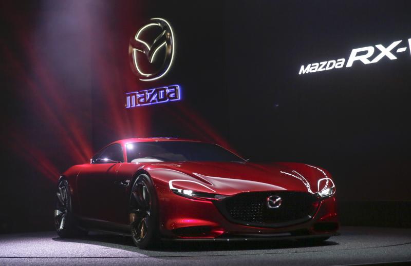 autos, cars, mazda, rx-vision, tokyo, rotary engine makes comeback with mazda rx-vision unveiling