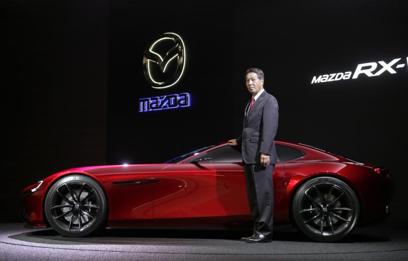 autos, cars, mazda, rx-vision, tokyo, rotary engine makes comeback with mazda rx-vision unveiling