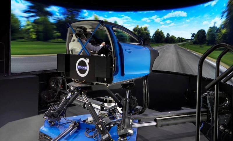 autos, cars, volvo, vi-grade chassis simulator, volvo acquires advanced simulator in move to make better cars