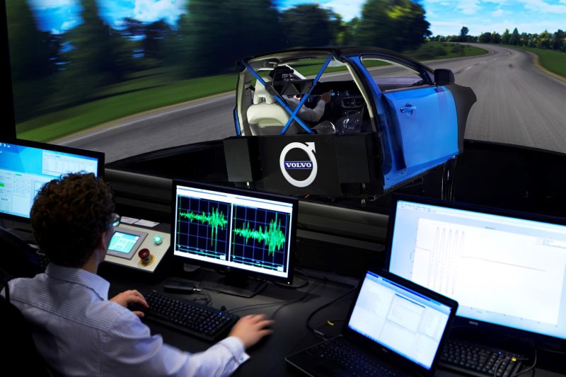 autos, cars, volvo, vi-grade chassis simulator, volvo acquires advanced simulator in move to make better cars