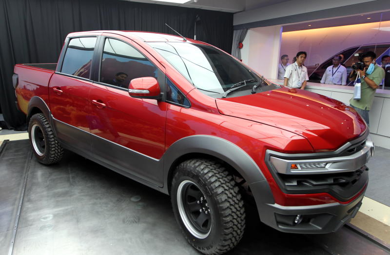 autos, cars, pick-up, proton, proton pick-up truck concept unveiled