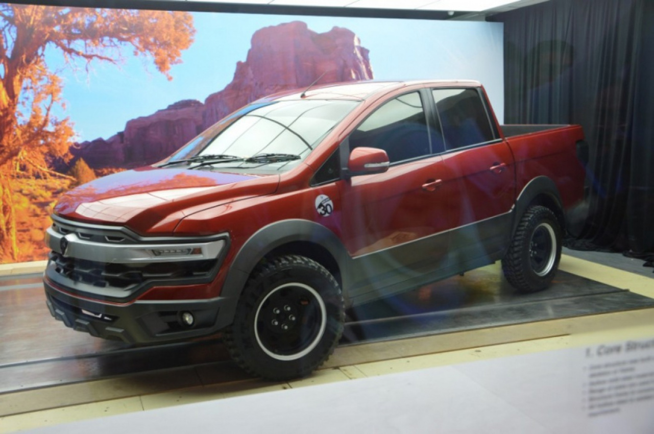 autos, cars, pick-up, proton, proton pick-up truck concept unveiled