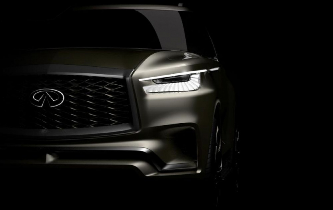 autos, cars, infiniti, autos infiniti qx80, infiniti rethinks qx80 design with new concept