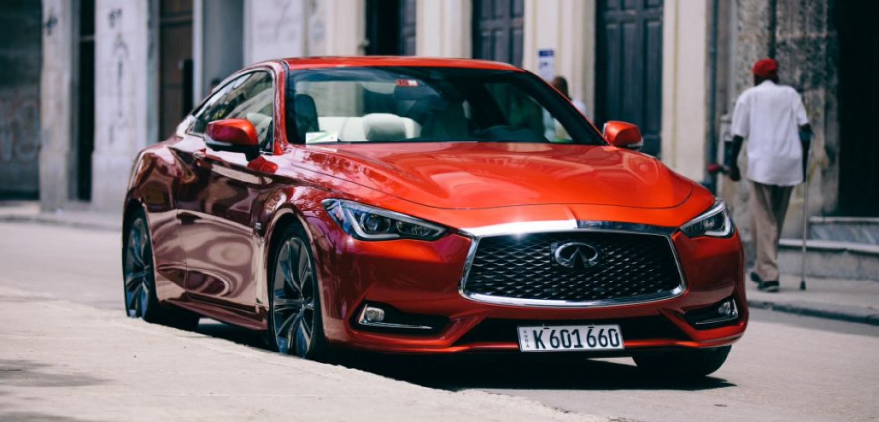 autos, cars, infiniti, autos infiniti, infiniti registers first us vehicle in cuba in 58 years - video