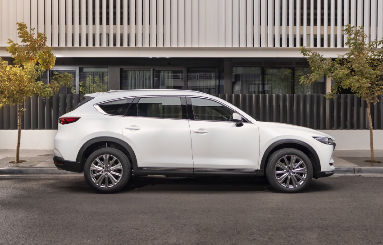 autos, cars, mazda, android, mazda cx-8, android, 2022 mazda cx-8 update now on sale in australia, from $39,990