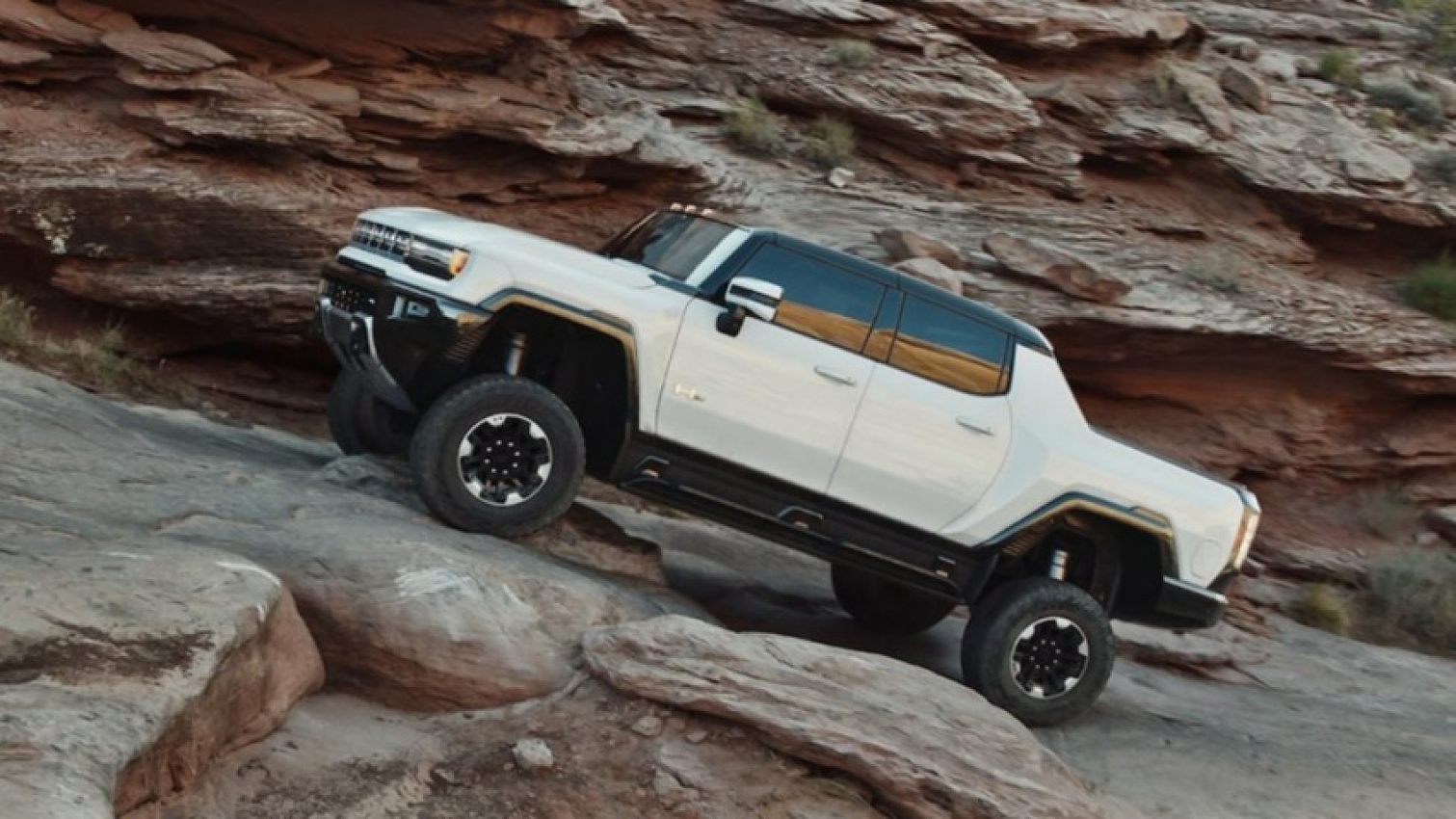 autos, cars, gmc, hummer, forget egyptians; crab walk with the gmc hummer ev