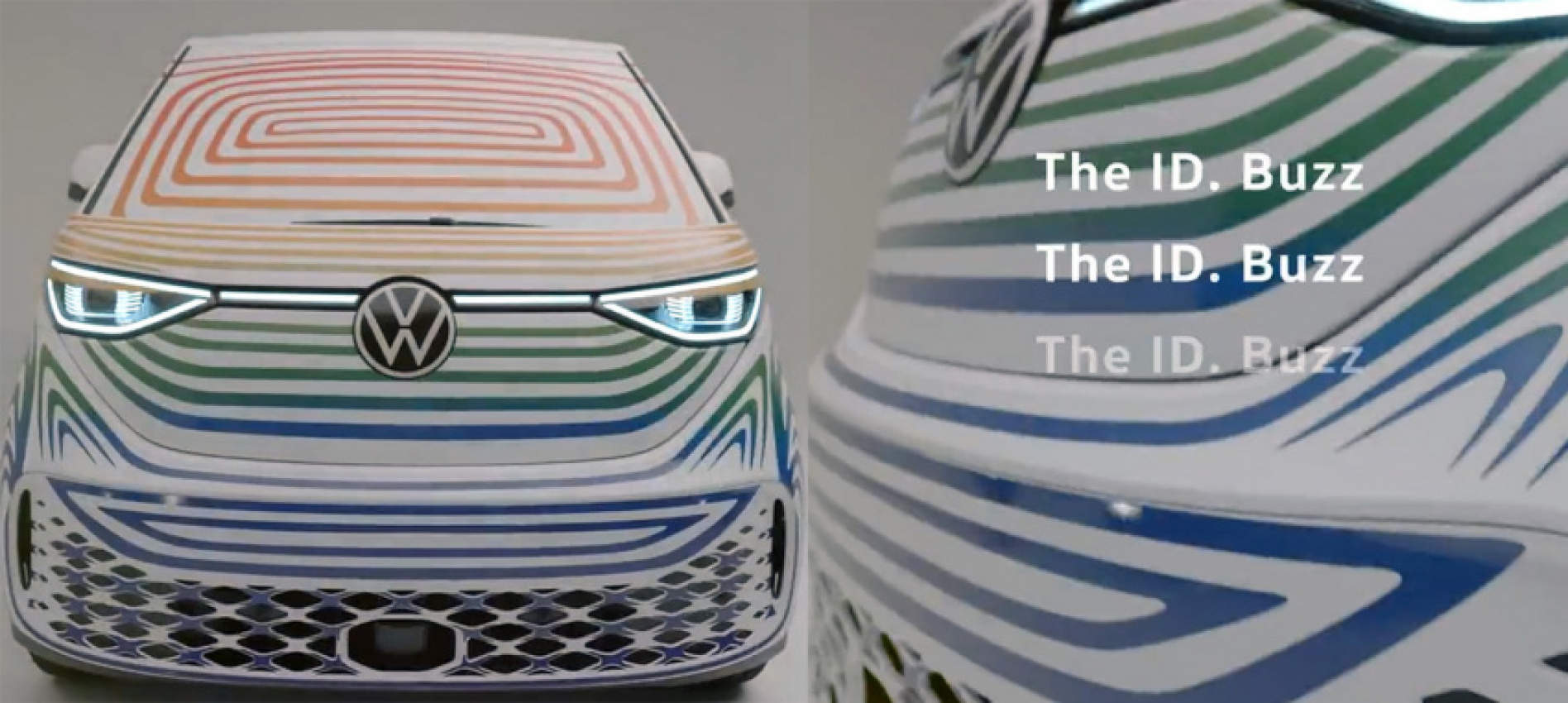 autos, cars, electric, news, volkswagen, electric cars, volkswagen id.buzz, volkswagen id buzz shown in public ahead of reveal